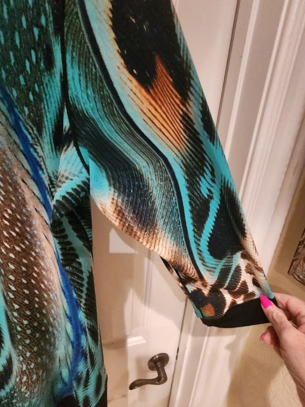 EVA VARRO XL TUNIC WITH 3/4 SLEEVES - Picture 3 of 5
